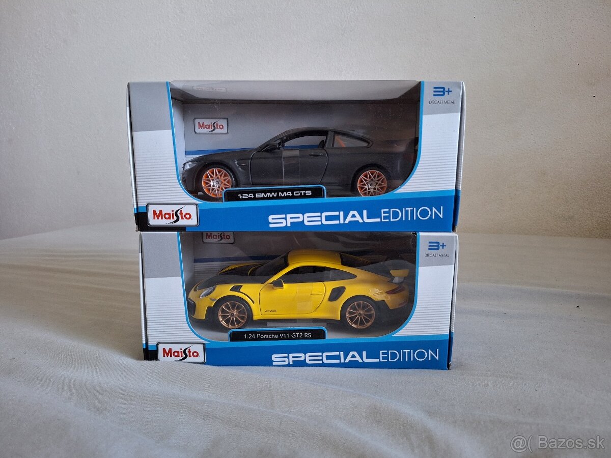Modely aut MAISTO Special Edition v mierke 1:24