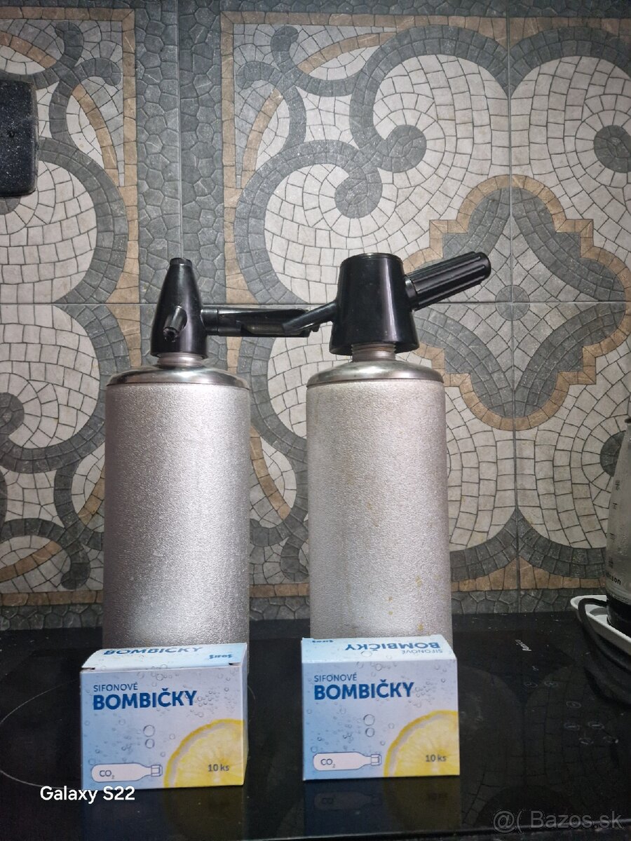 Sifónové fĺaše retro