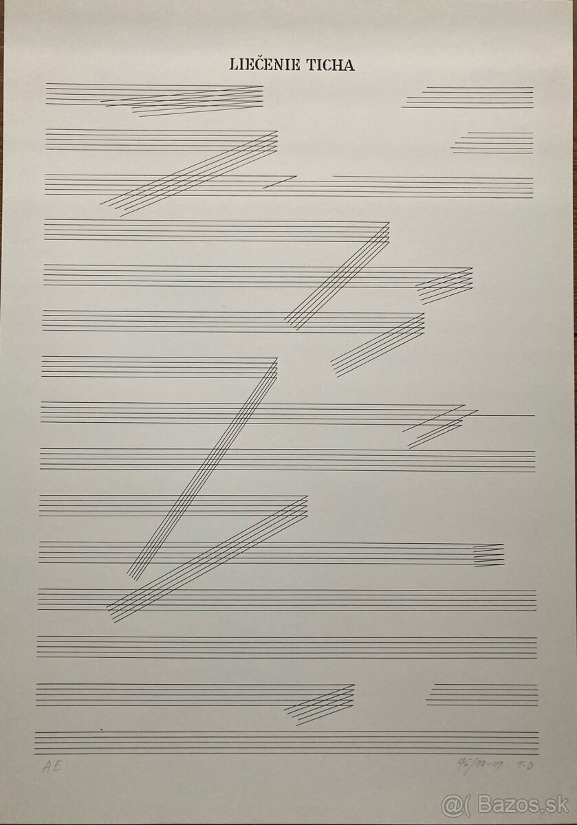 Monogramista T.D (Dezider Toth) - Liečenie ticha