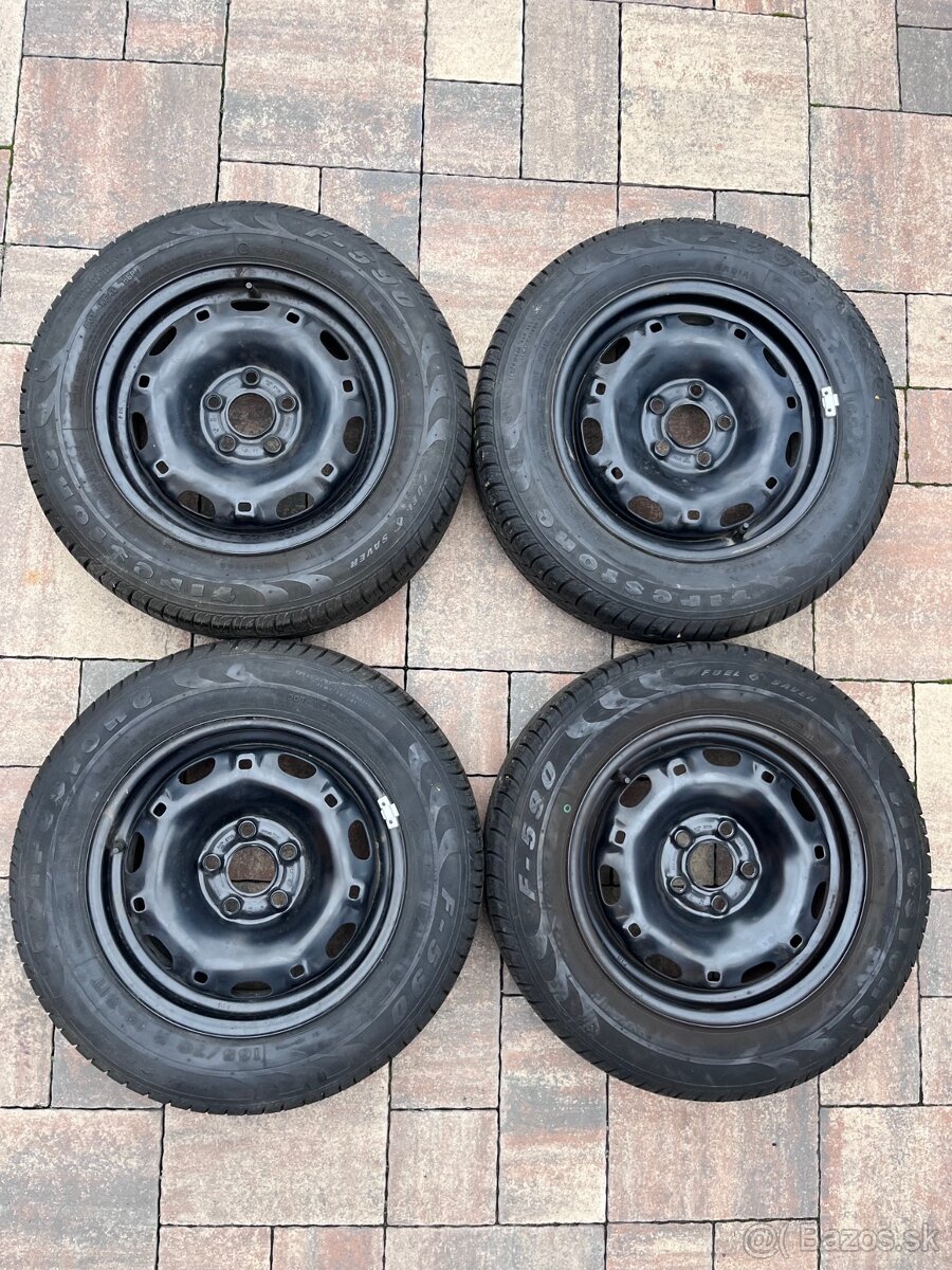 Orig. plechové disky Škoda R14, 5x100