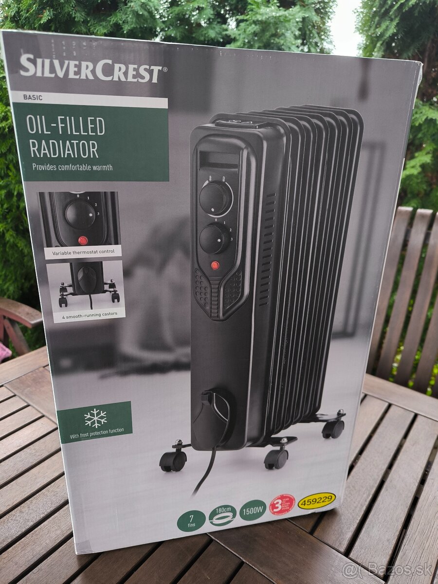 Olejový radiátor Silvercrest