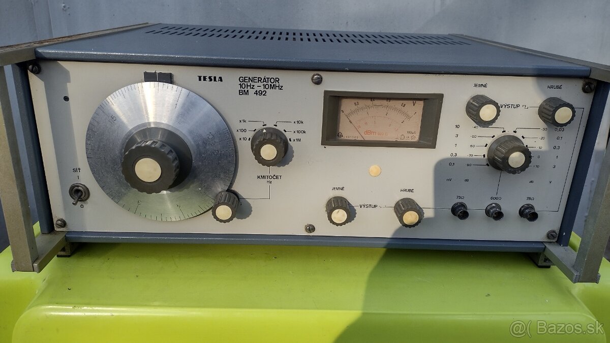Predám Tesla generátor BM 492 cena 50 eur.