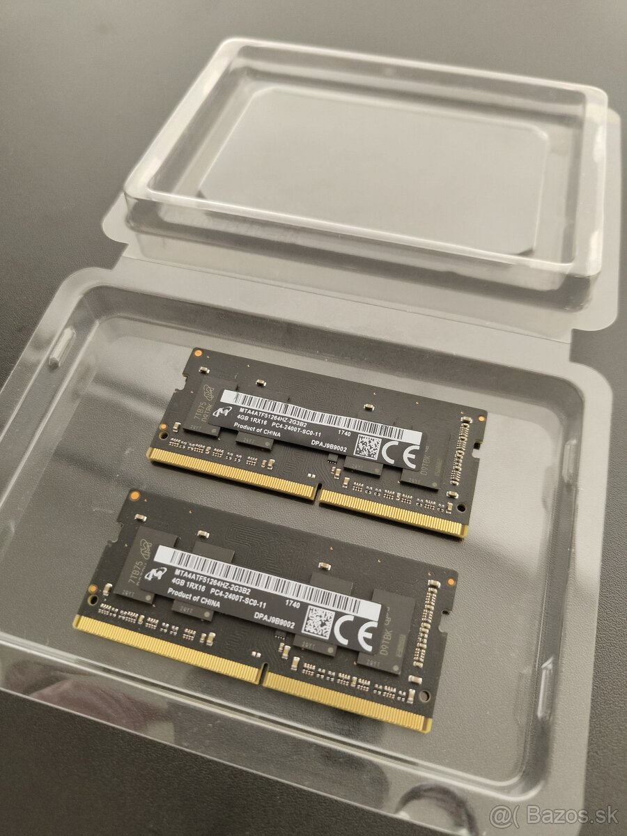8GB (2x4GB) DDR4 RAM Micron 2666MHz – Originál Apple/PC