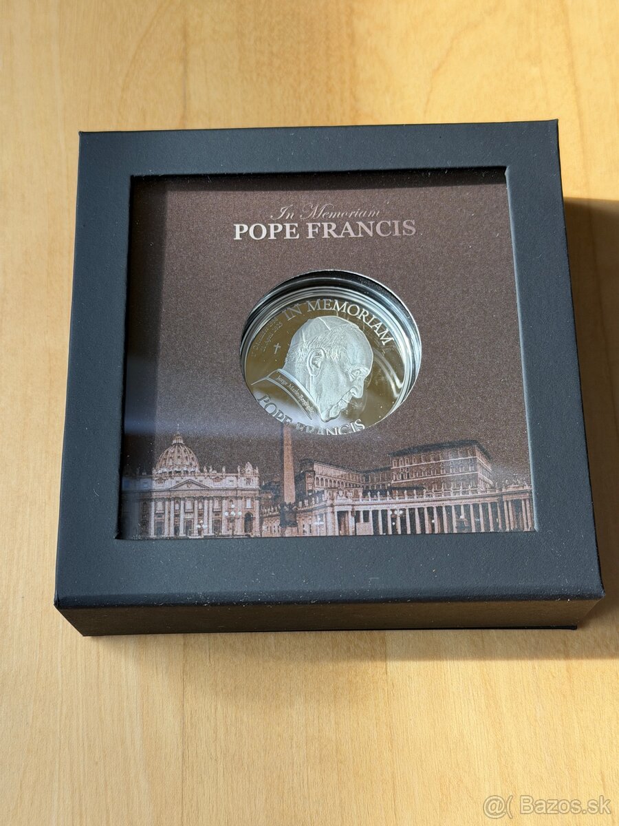 1 Oz in Memorial Pope Francis