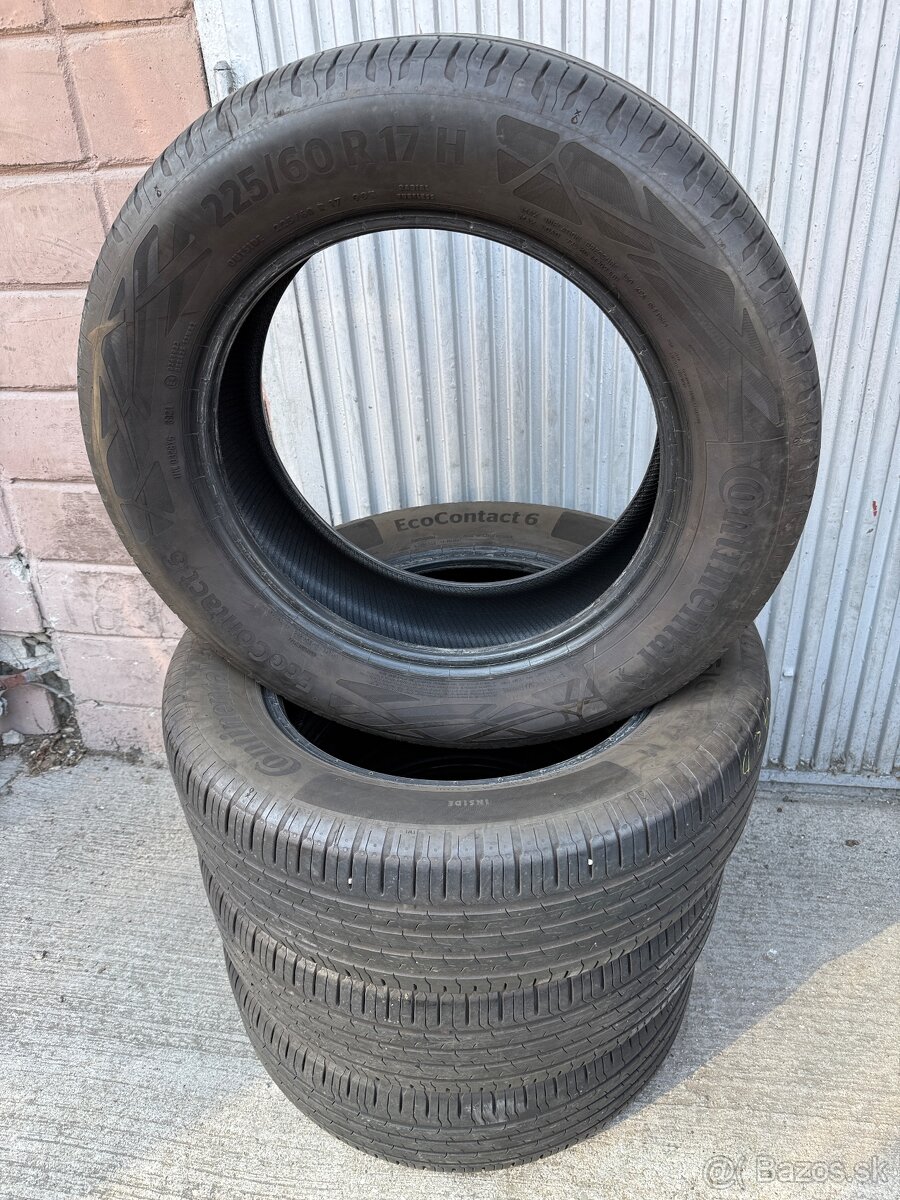 Letne pneumatiky CONTINENTAL 225/60 R17