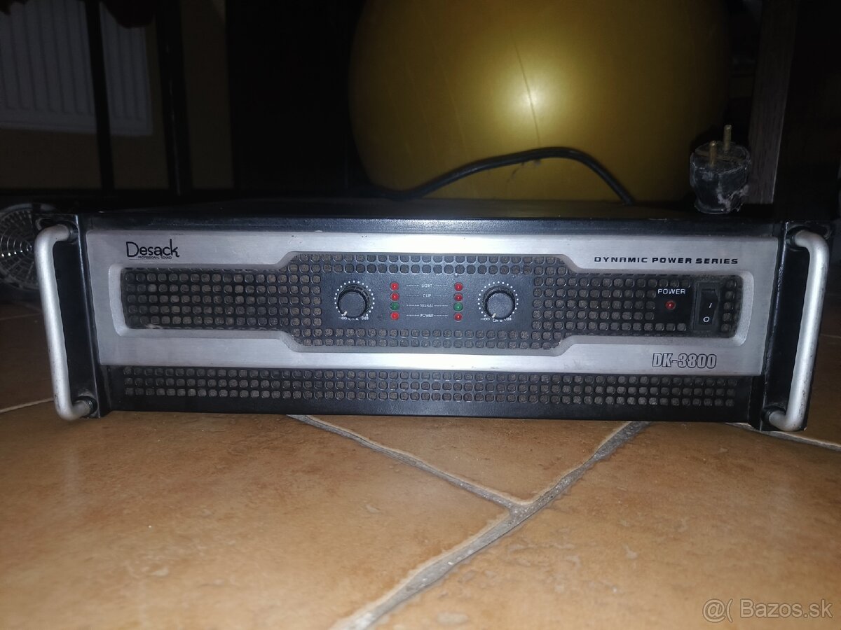 Predám zosilovač Desack Professional Sound DK-3800