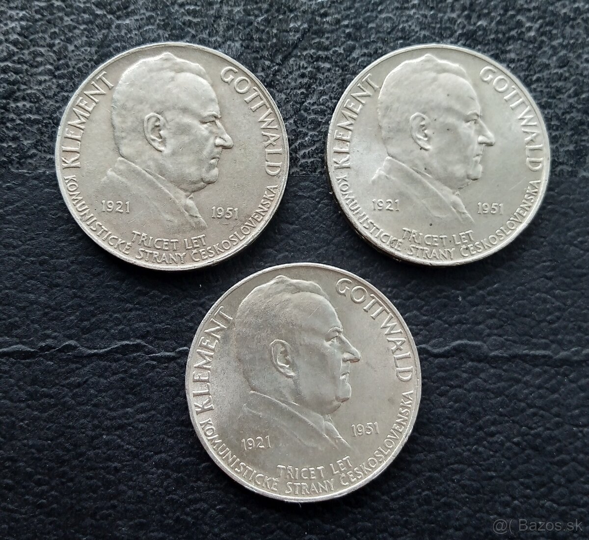 strieborne mince - Republika Československá /1949,1951/