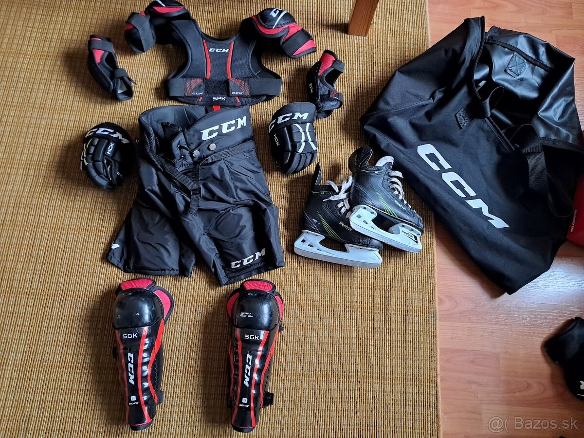 Detský set chráničov CCM Starter Kit Žiak (youth) M