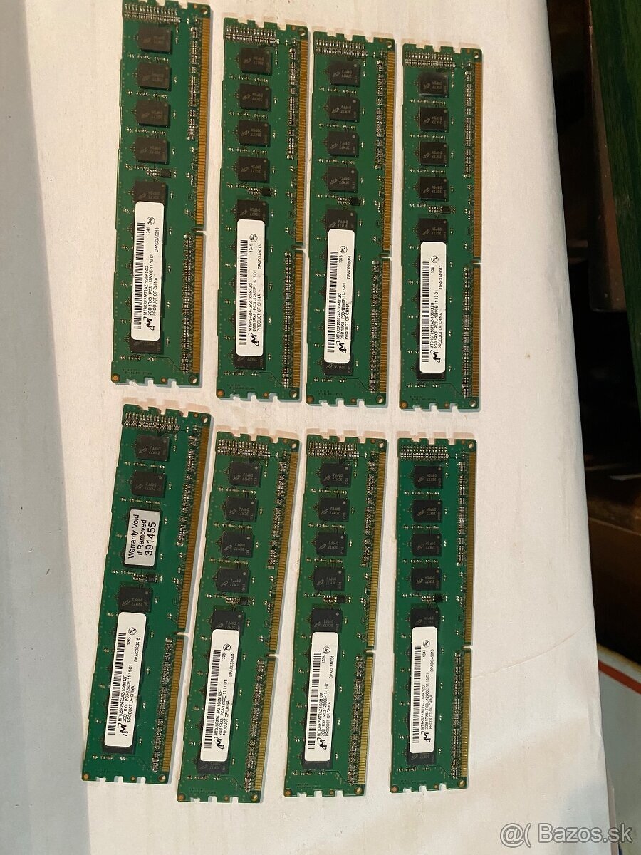 Predám DDR3 Micron 2GB PC3