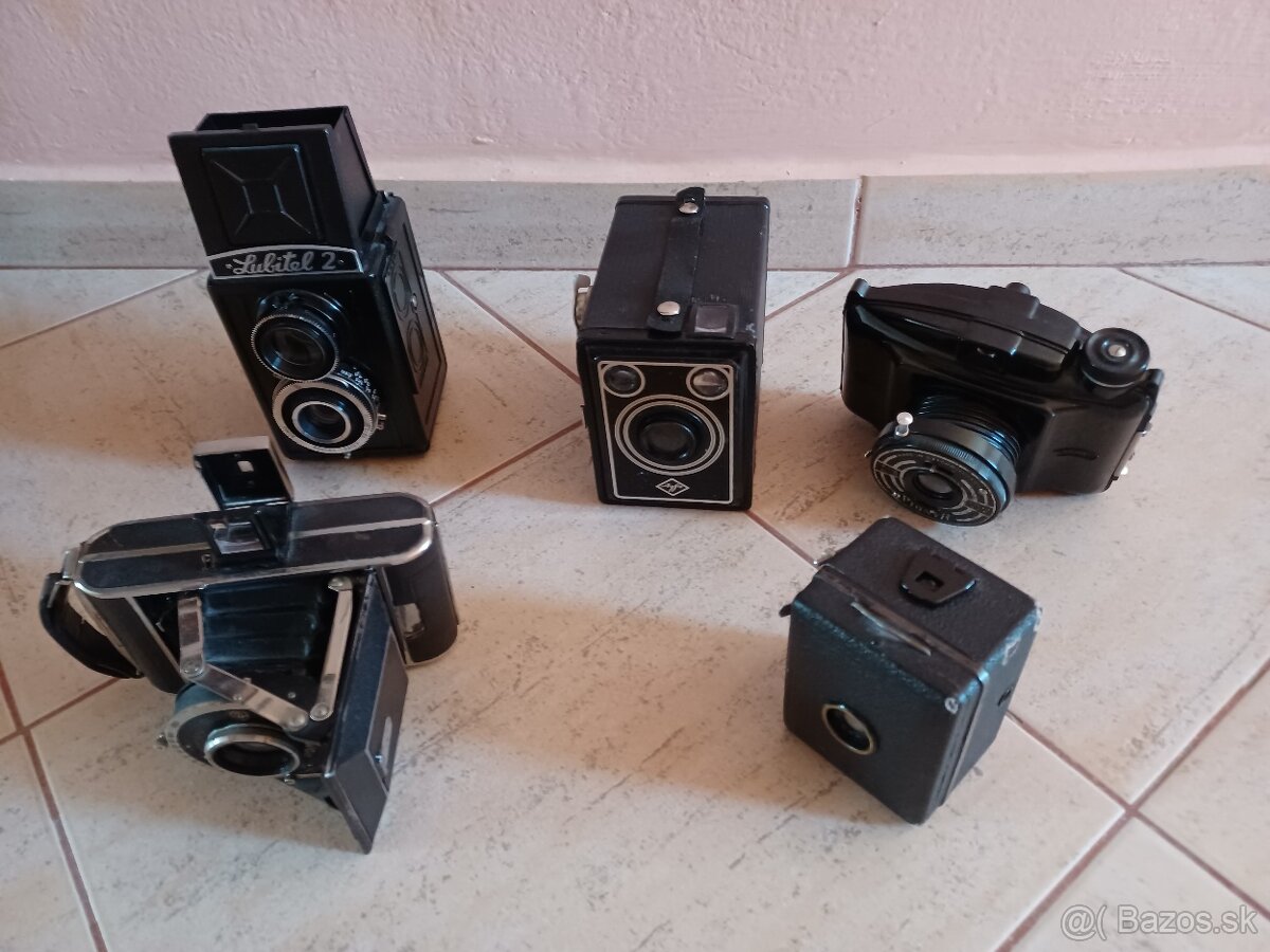 Predám retro fotoaparáty