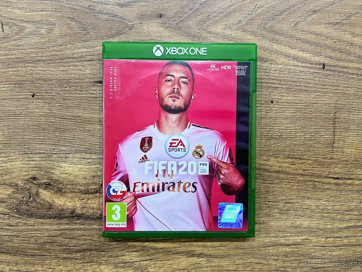 Hra FIFA 20 CZ na Xbox One