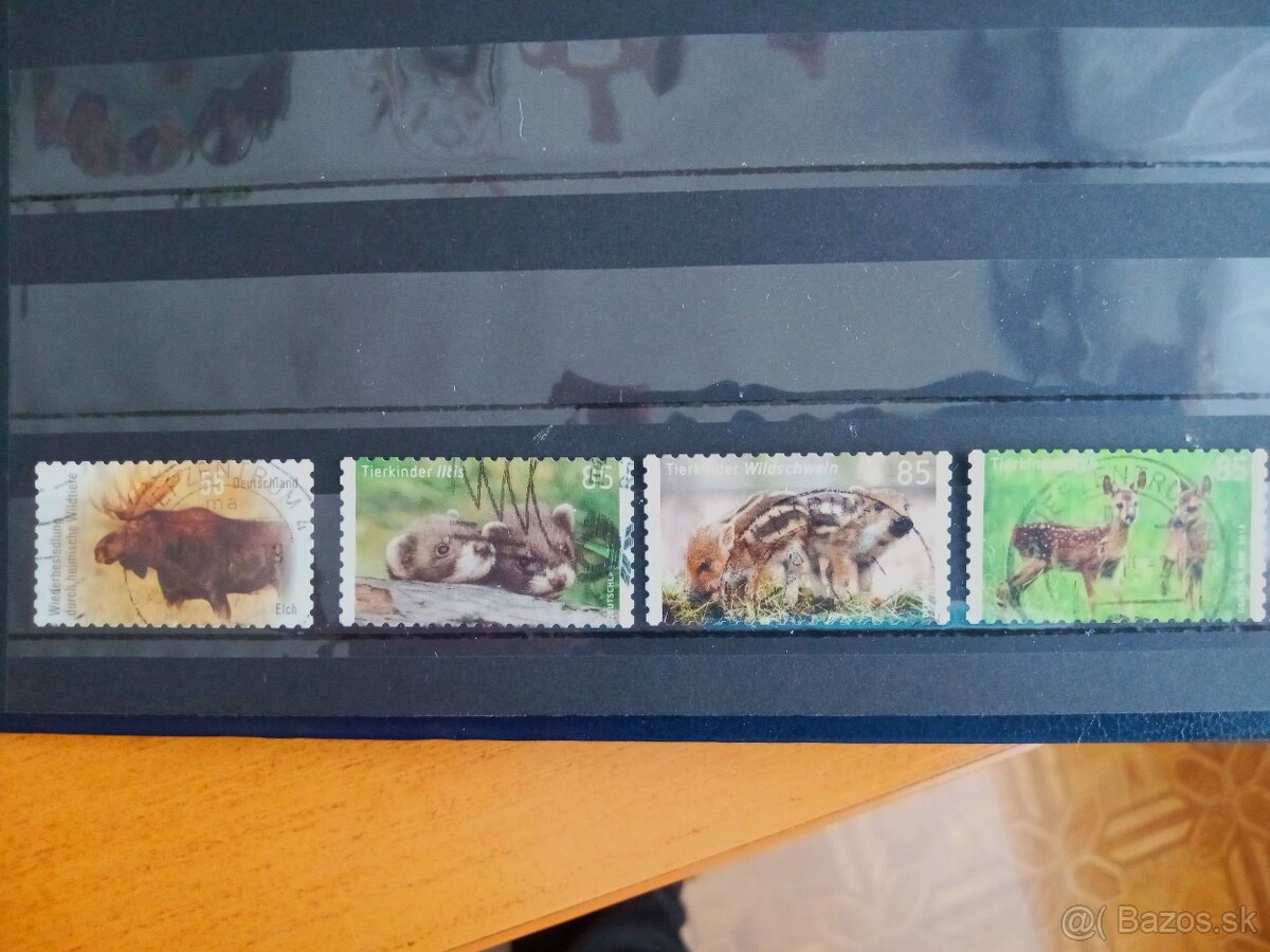 Poštové známky č.914 - Nemecko - fauna