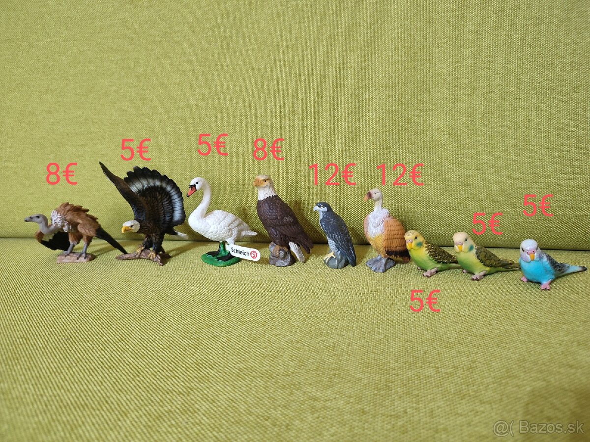 Schleich vtáci figúrky schleich
