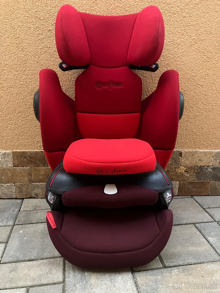 Bordovo-červená Cybex Pallas
