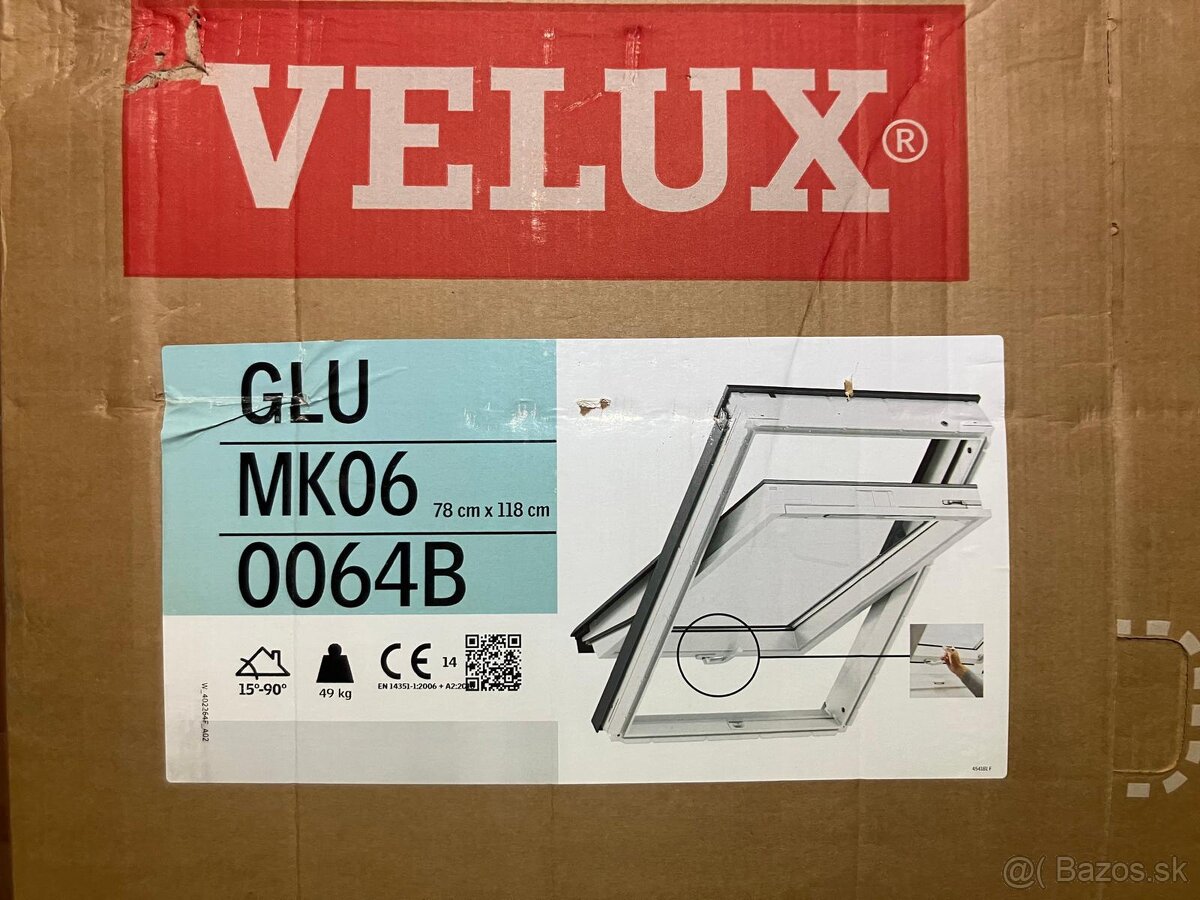 Stresne okna Velux