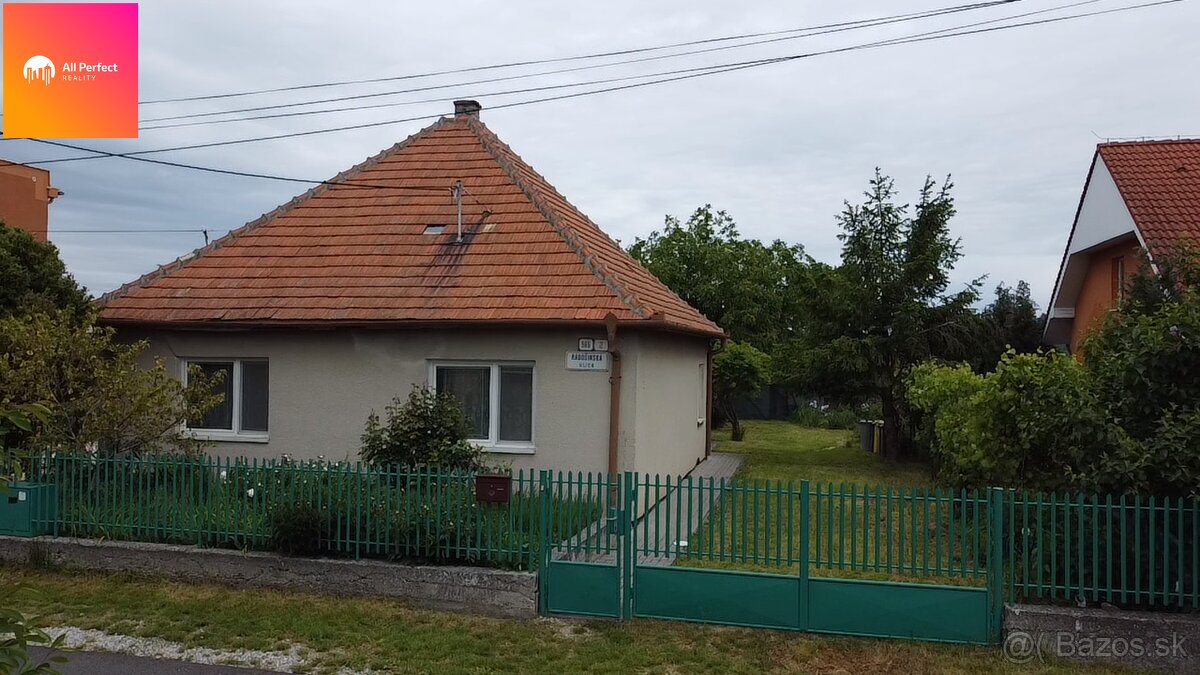 Rodinný dom na predaj v Lužiankach – veľký pozemok 1 216 m²