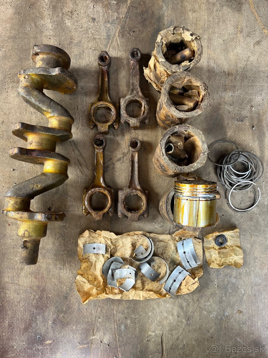 skoda 110 piesty kluka ojnice