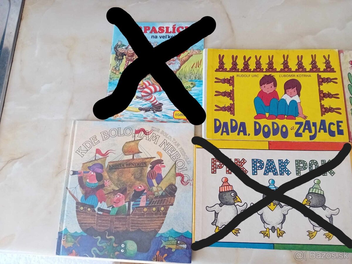 Knihy pre deti aj retro