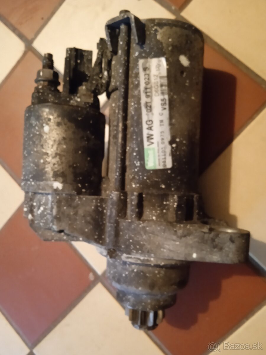 štarter VW group motor 1.4TDI zdemontovany