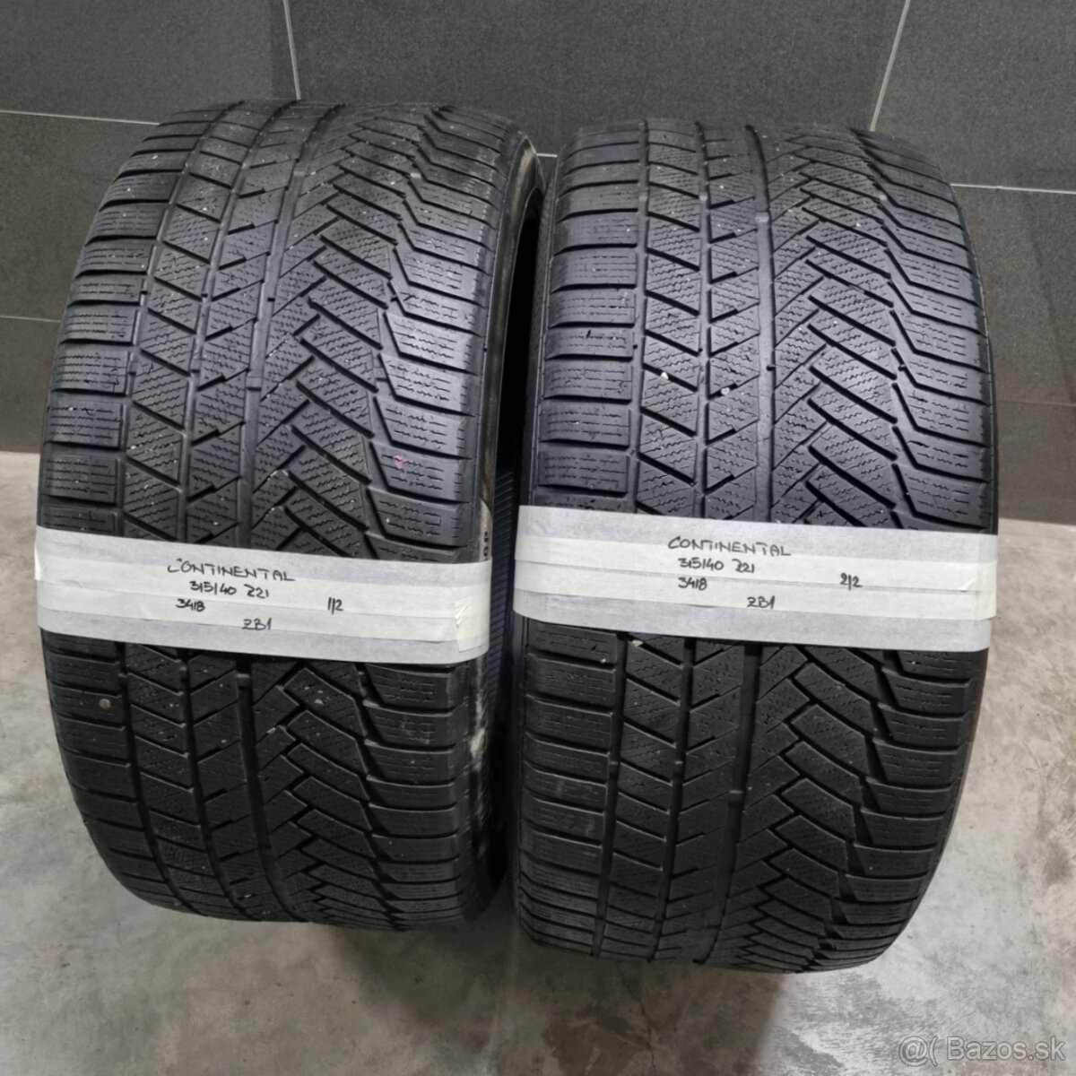 Zimné pneumatiky 315/40 R21 CONTINENTAL