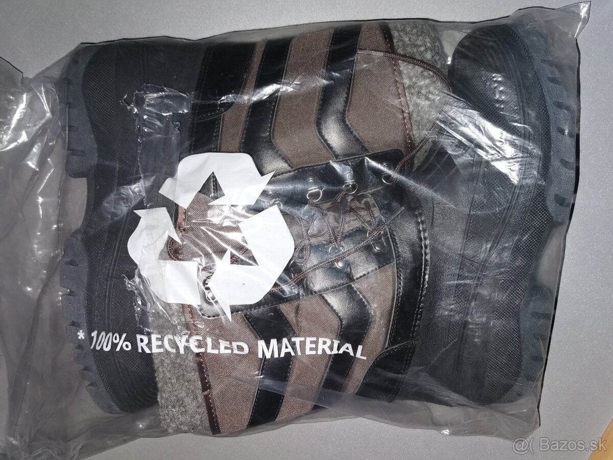 Zateplena pracovna vysoka obuv