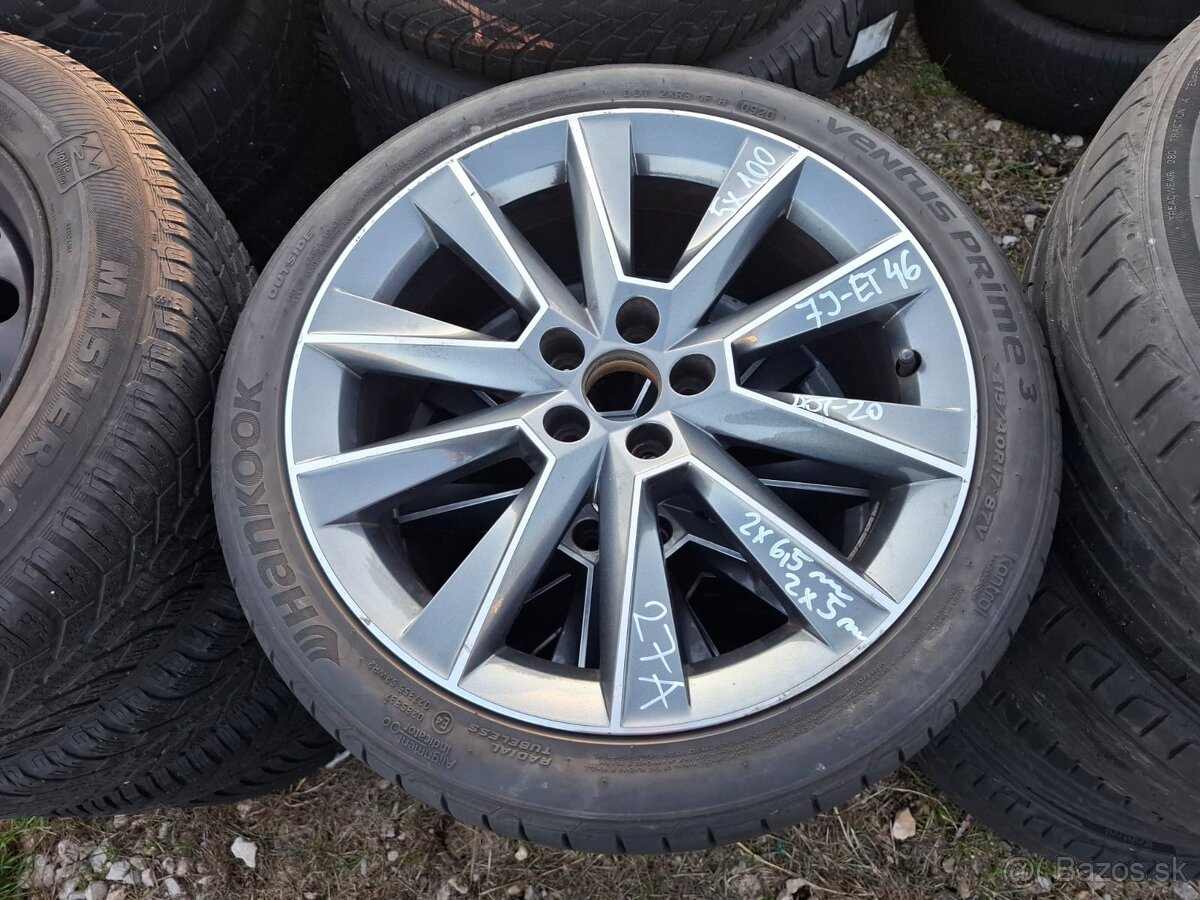 Alu disky 5x100. 7J et-46