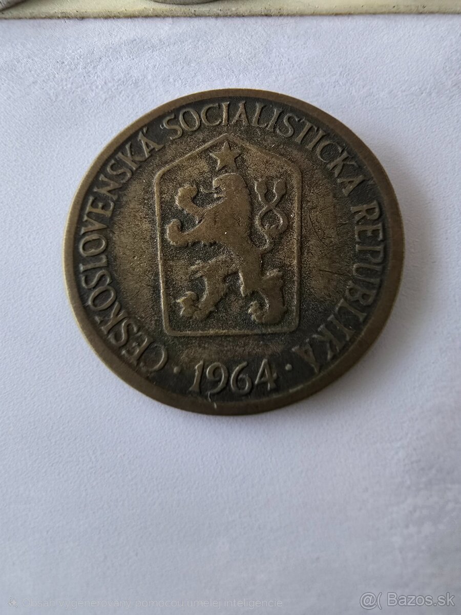 1 koruna Československá