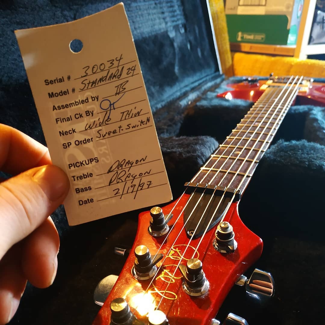 PRS STANDARD 24 r.v. 1997 aj vymena za Ibanez Prestige