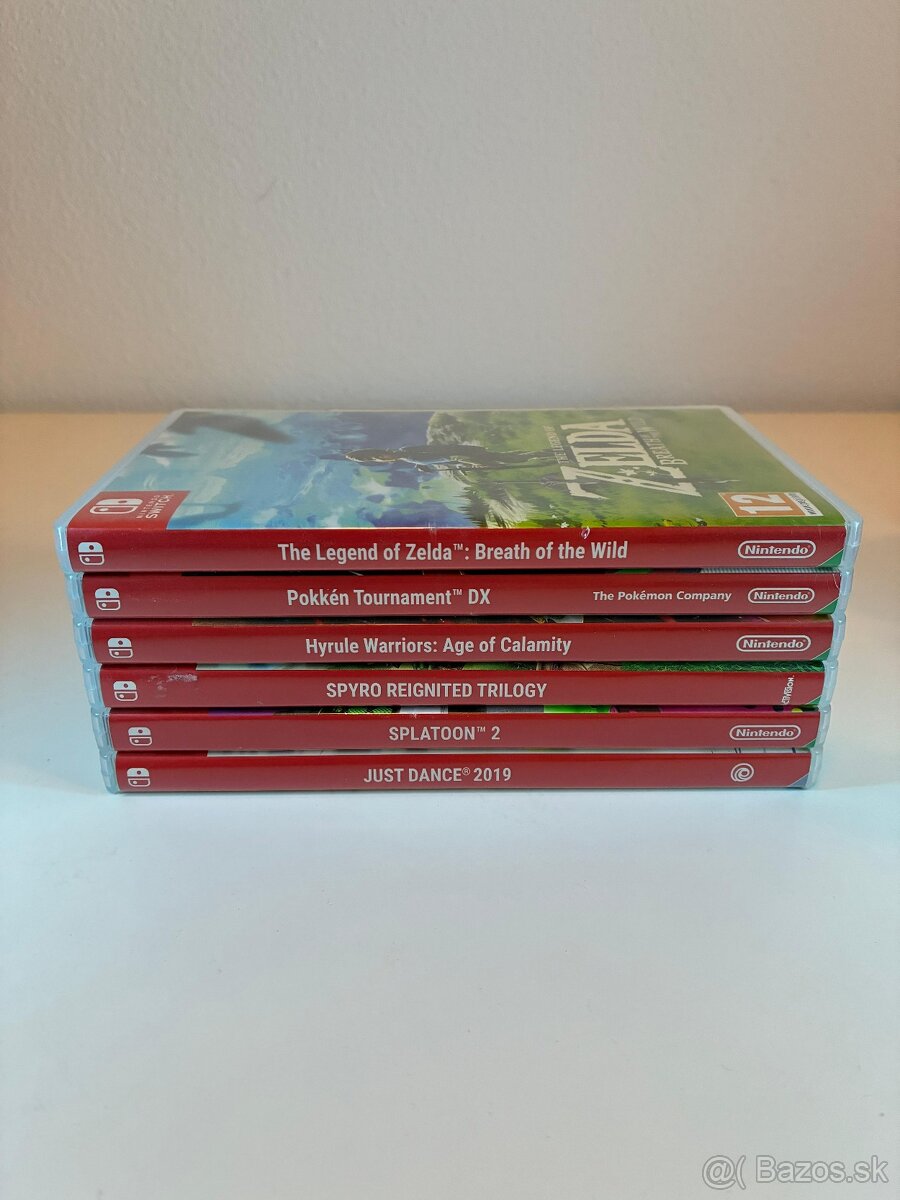 Predám hry na NINTENDO SWITCH