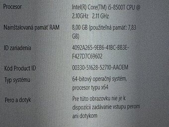 Predám Dell OptiPlex 3060 micro