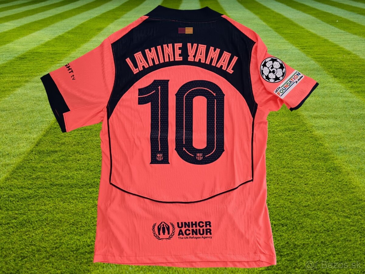 Yamal dres FC Barcelona 25/26 XL Authentic orange slimfit