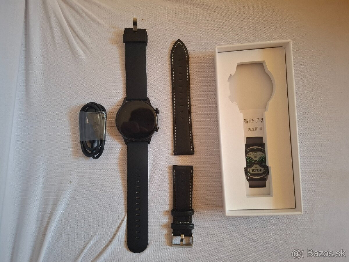 AMOLED Smart hodinky + 2 remienky (komplet)