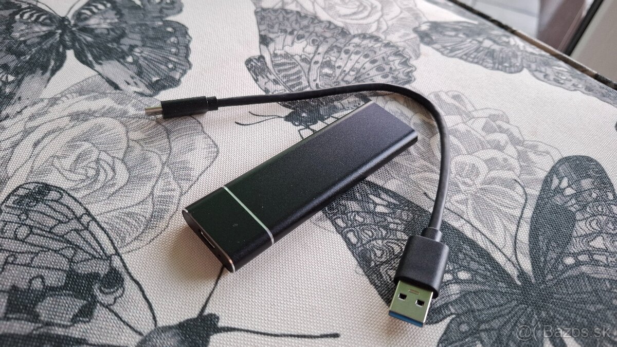 Externy disk 250GB, m.2, USB 3.1