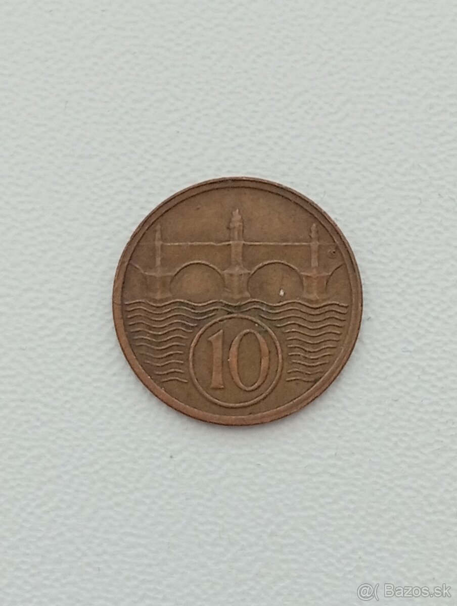 10 hal. Československe mince
