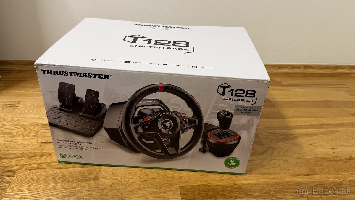 Thrustmaster T128 + riadiaca páka + záruka