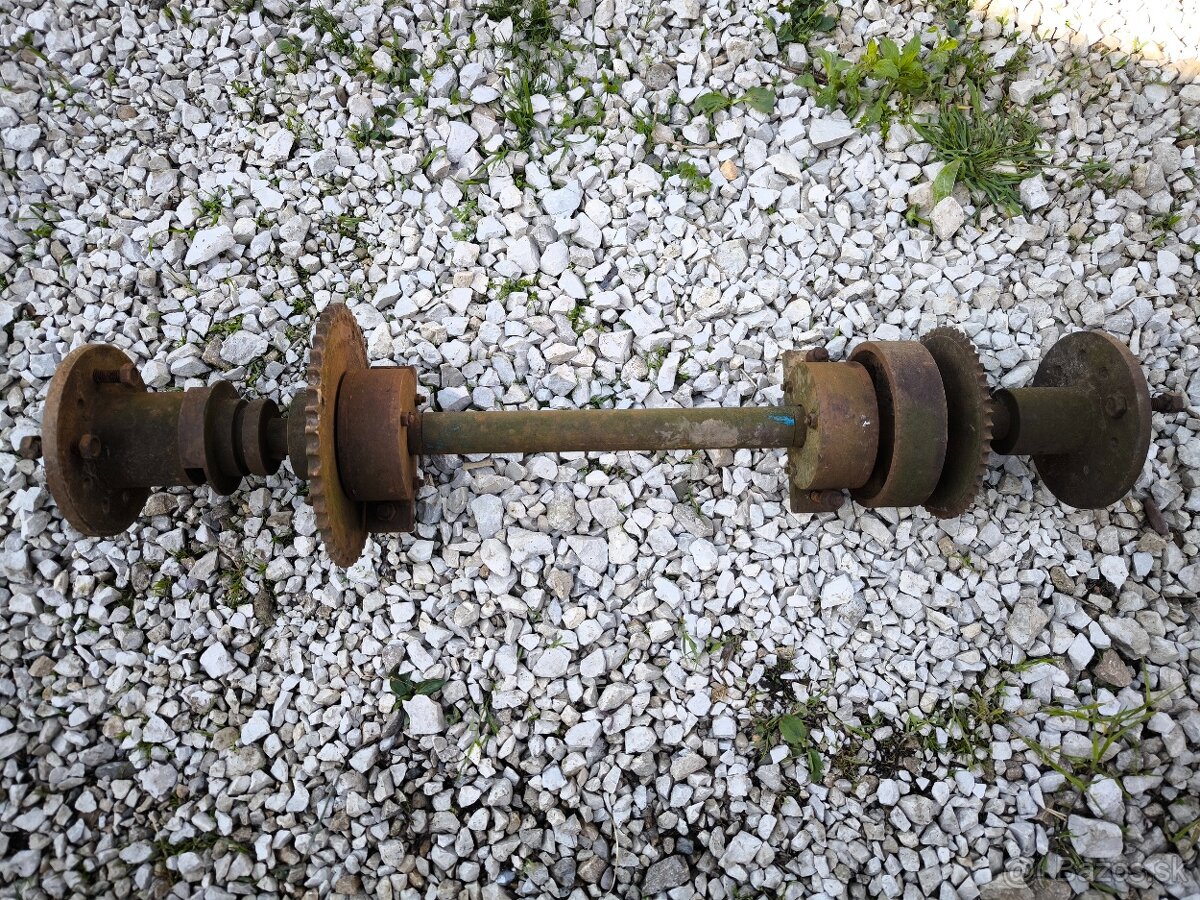 Oska a rám na malotraktor