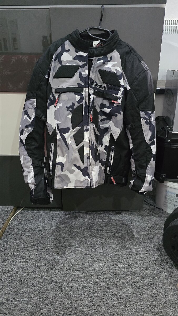 Bunda na motocykel RSA Greby camo