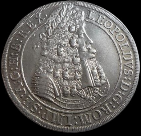 Leopold I. Tolar 1695 Hall / 28,67gr.