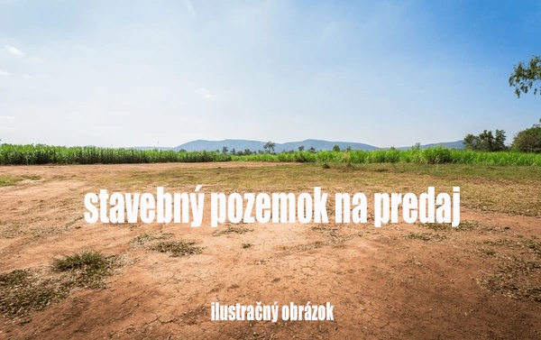 NA PREDAJ stavebné pozemky o výmere 450 m2 - 700 m2 v Zohore