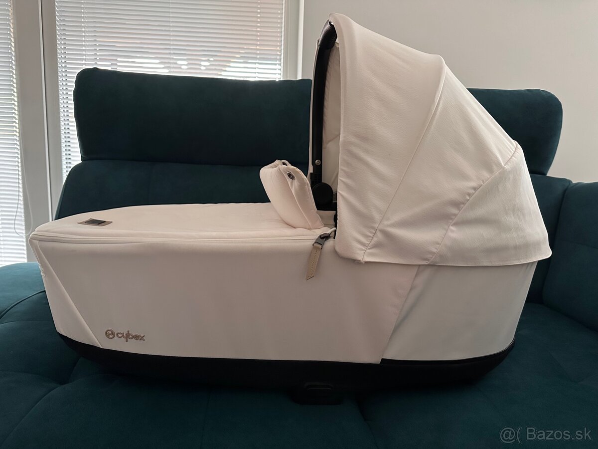 Vanička cybex priam lux carry cot biela