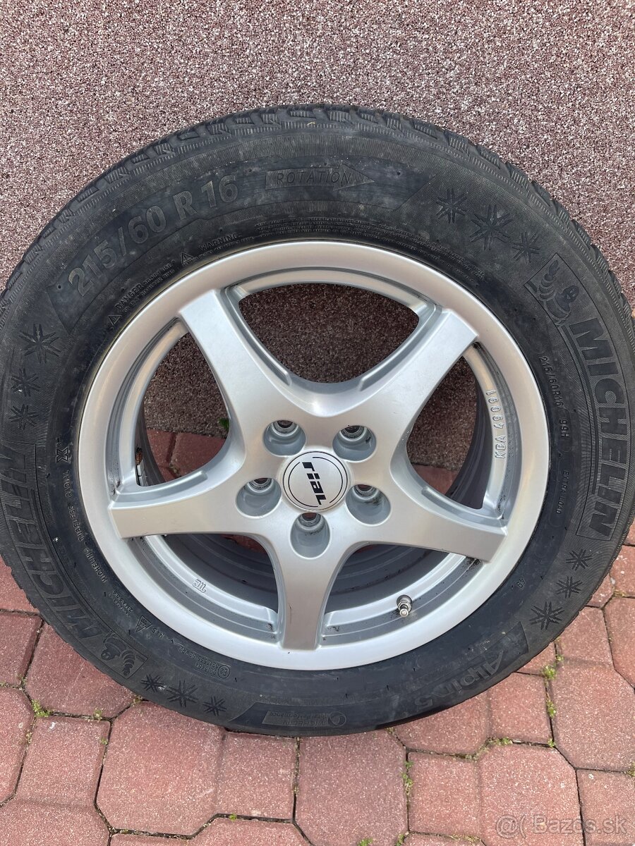 Hliníkové disky 16”