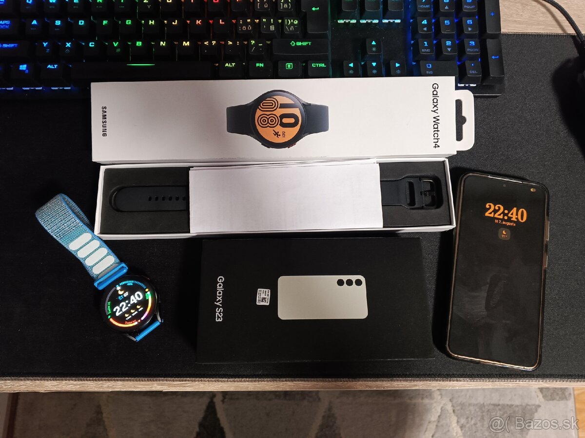 Samsung Galaxy S23 8/256 + Galaxy Watch 4 44mm