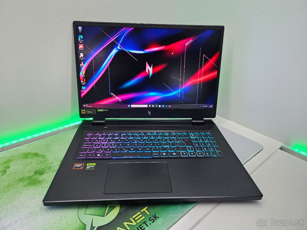 Acer Nitro 17, WQHD 17.3" Ryzen7, RTX4060, 32GB RAM