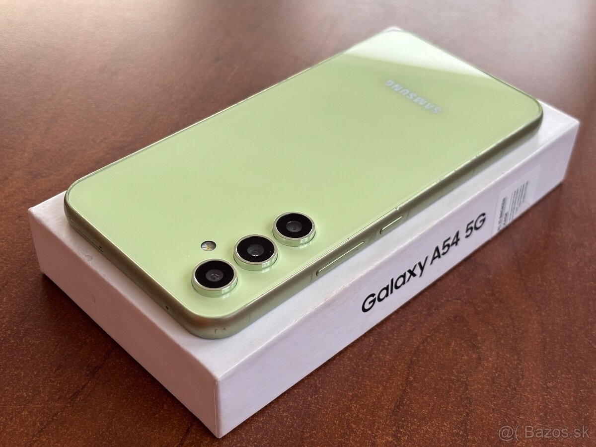 Samsung Galaxy A54 5G 8GB / 256GB Awesome Lime + Záruka
