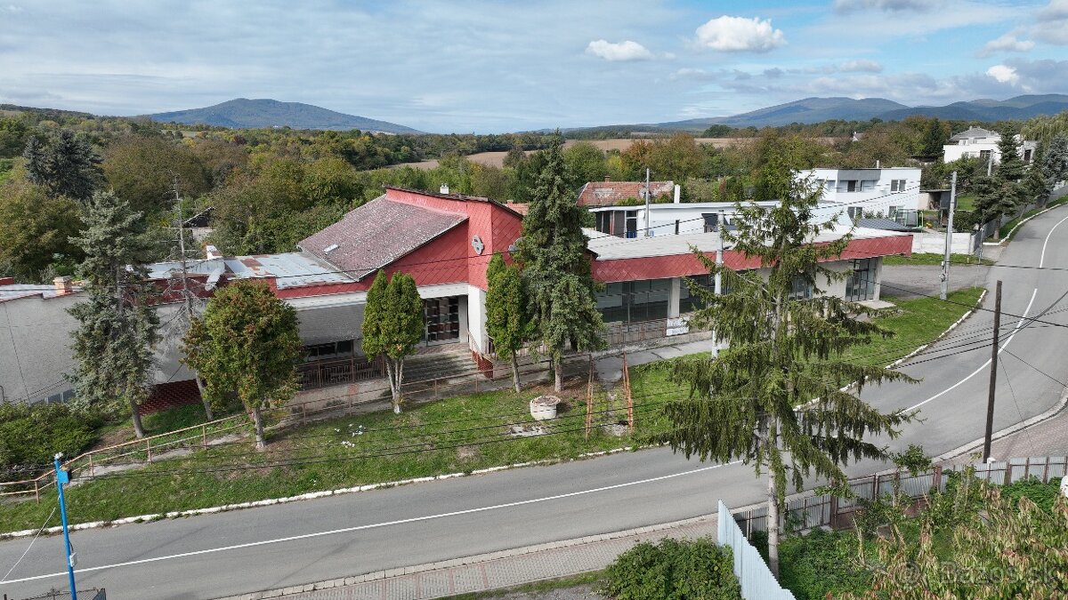 Na predaj viacúčelový obchodno-skladový objekt v obci Slivní