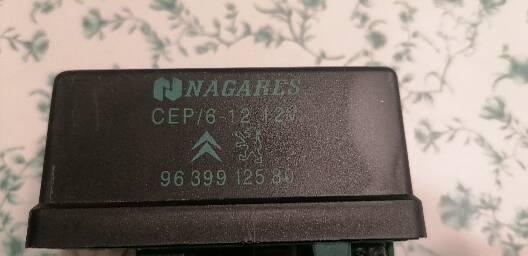 Relé zhavenia peuegot, citroen