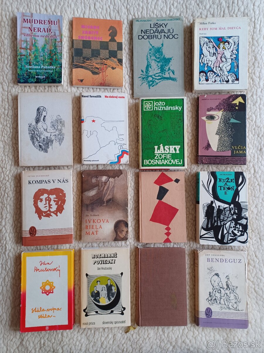 Romány, poviedky - slovenskí autori