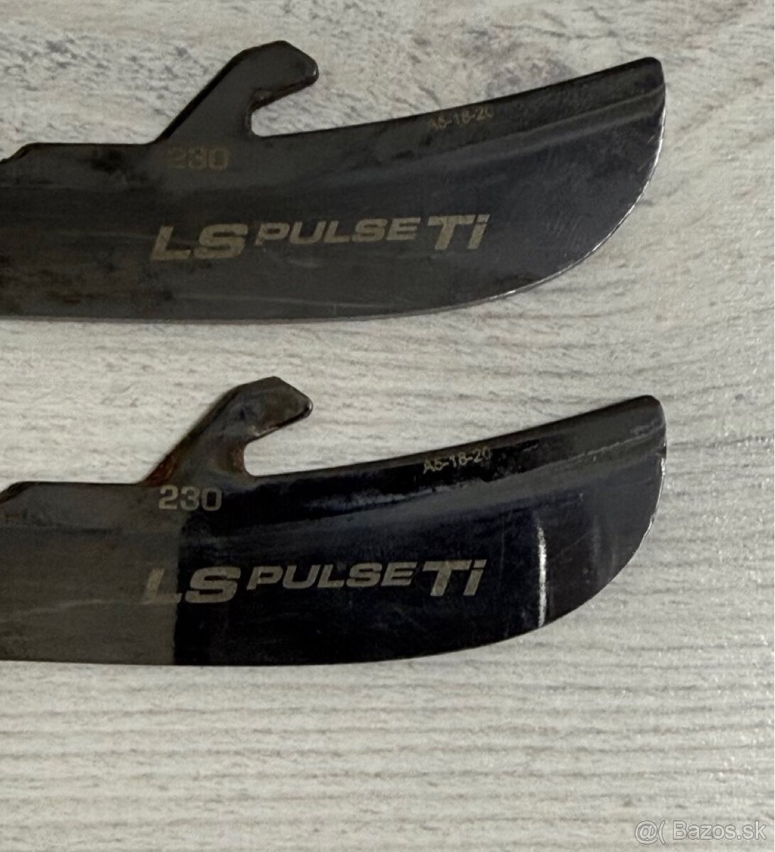 BAUER TITÁNOVÉ HOKEJOVÉ NOŽE LS PULSE TI VEĽKOSŤ 230 mm