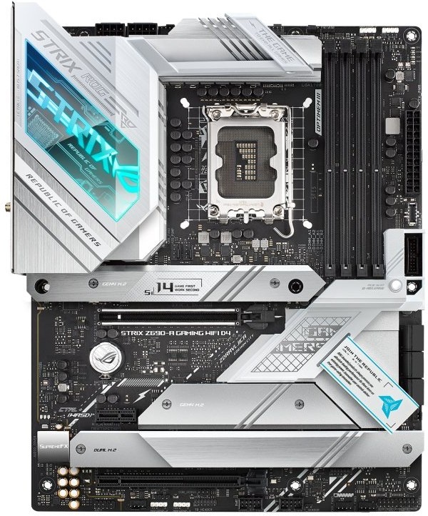 ASUS ROG STRIX Z690 A-GAMING WIFI D4 + 32GB RAM 4000Mhz CL16