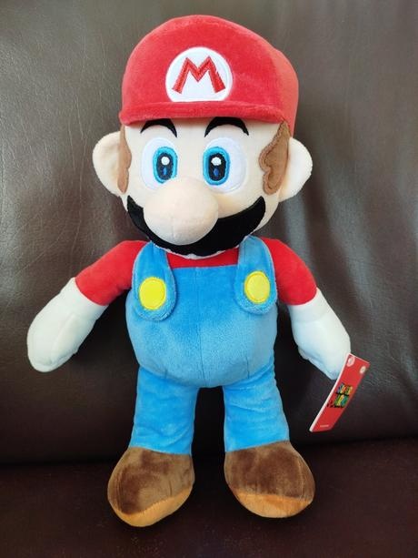 Veľký plyšový Super Mário 40cm - nový s visačkou